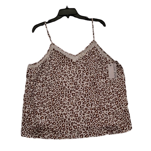 Nine West Tops - Leopard Print Cami Top By Nine West In XXL New With Tags